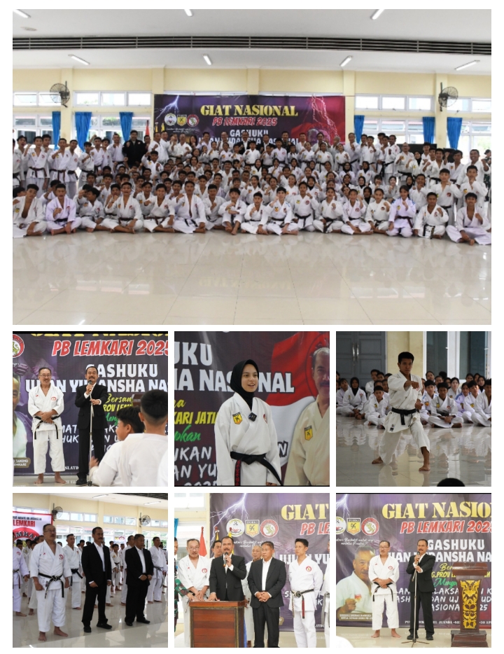 LEMKARI GELAR GASHUKU DAN UJIAN YUDANSHA NASIONAL