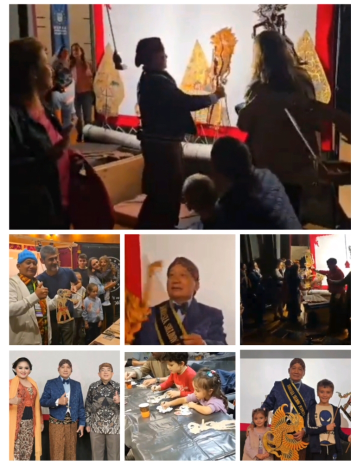 KRA Ki H.Gunarto Gunotalijendro.SH.MM. Meriahkan Festival Wayang Internasional di Turki
