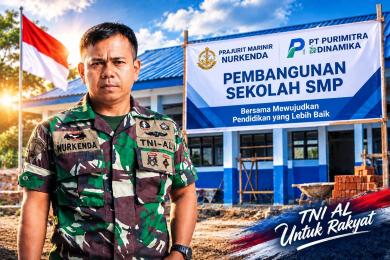 Prajurit Marinir Nurkenda dan PT Purimitra Bersatu Hadirkan SLTP di Cikampek Prajurit Marinir Nurkenda dan PT Purimitra Bersatu Hadirkan SLTP di Cikampek