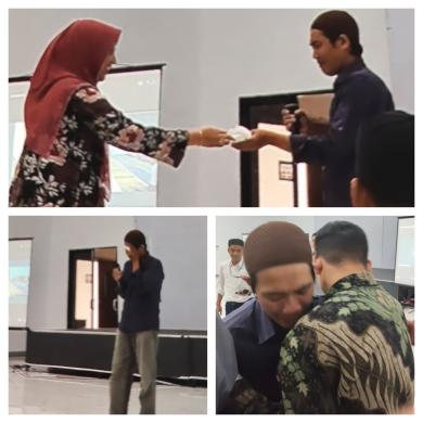 Hujan Tangis  Hantarkan Jamaah Umroh Swabina Gatra 