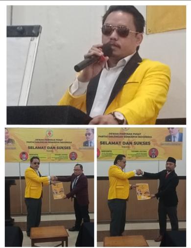 DPP Partai Golongan Berkarya Indonesia Lantik Ketua DPD Kota Tangerang dan Tangerang Selatan